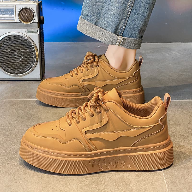 厚底スニーカー カジュアル厚底 プラットフォーム スニーカー