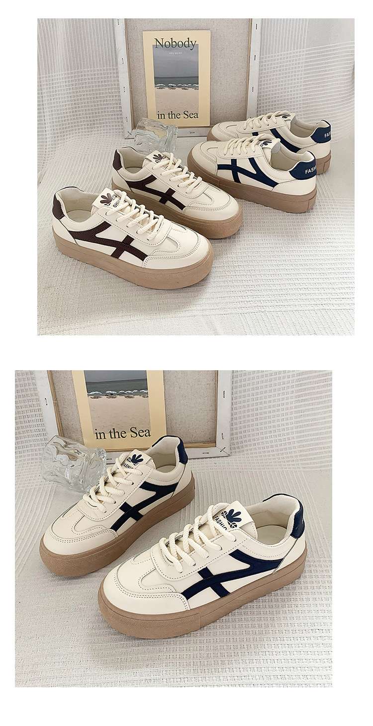 厚底スニーカー 厚底サイドラインスニーカー