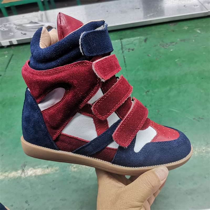 厚底スニーカー トレンディ ストリート ハイカットスニーカー